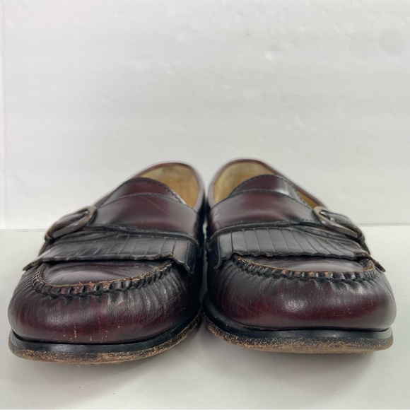 Cole‎ Haan City Kiltie Fringe Pinch Buckle Loafer Mens 8.5 - Picture 6 of 12